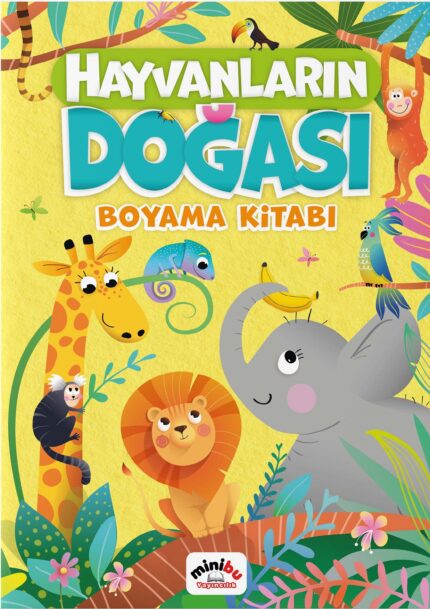 Hayvanların Doğası Boyama Kitabı
