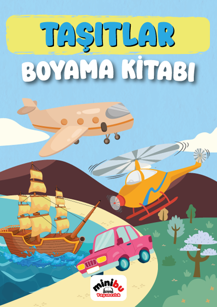 Taşıtlar Boyama Kitabı
